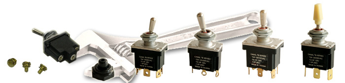 Sealed Toggle Switch, IP67-Level Protection for Rugged Usages