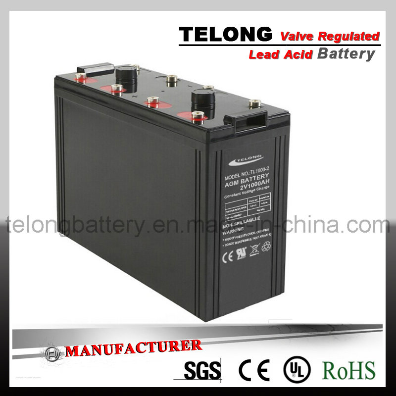 2V1000ah General Lead Acid Battery for Telecom