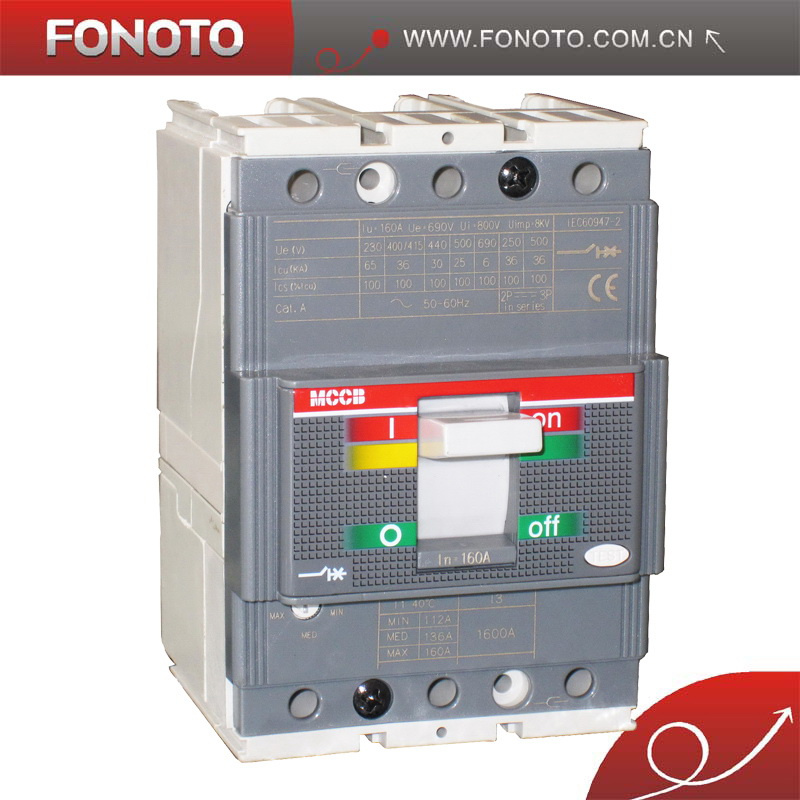 High Breaking Capaicity MCCB (160A 3Poles)
