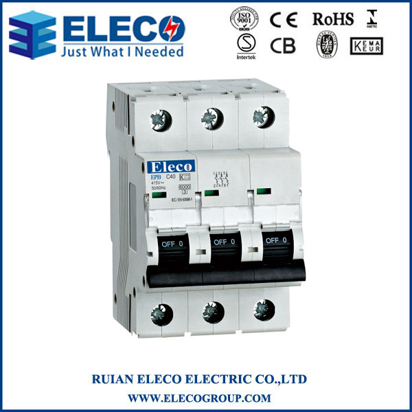 MCB 3p Mini Circuit Breaker (EPB6K Series)