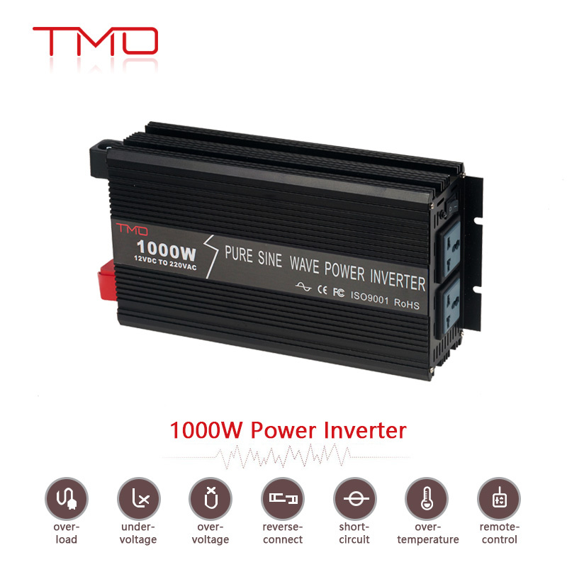 Reliable 1000W LED Display High Efficiency Infini Solar off Grid DC to AC 24V 120V Inverter