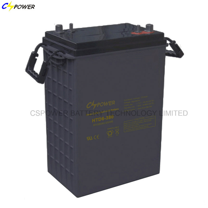 Storage Energy 6V 380ah Deep Cycle Battery AGM for Golf Cart