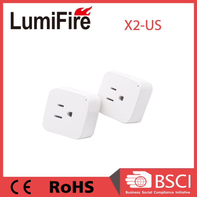 2018 Hot Sale Us Standard Wireless WiFi Smart Plug Outlet Alexa Smart Plug Tuya