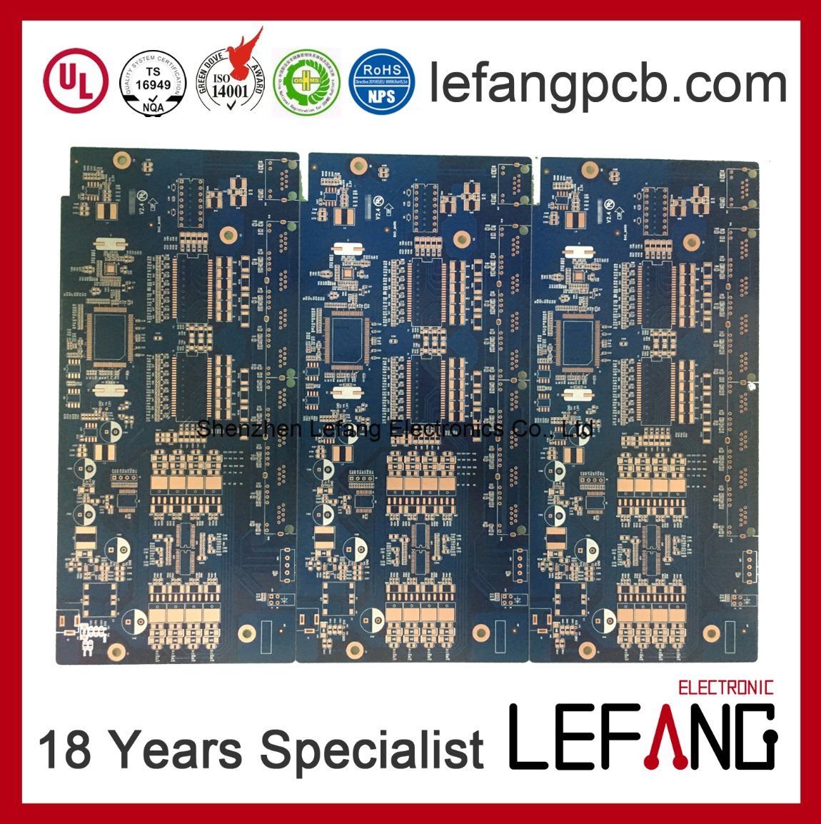 Custom PCB Board for Ar/Vr Game Board with RoHS Compliance