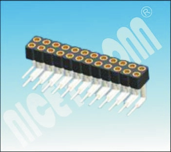 3.0A 90 Degree Dual Rows Right Angle 2.0 mm Female IC Socket
