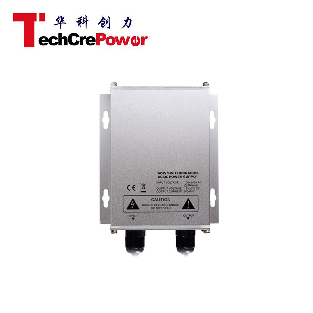 Rainproof Adapter 12V 5A IP65, Power Adaptor, Switching Adapter