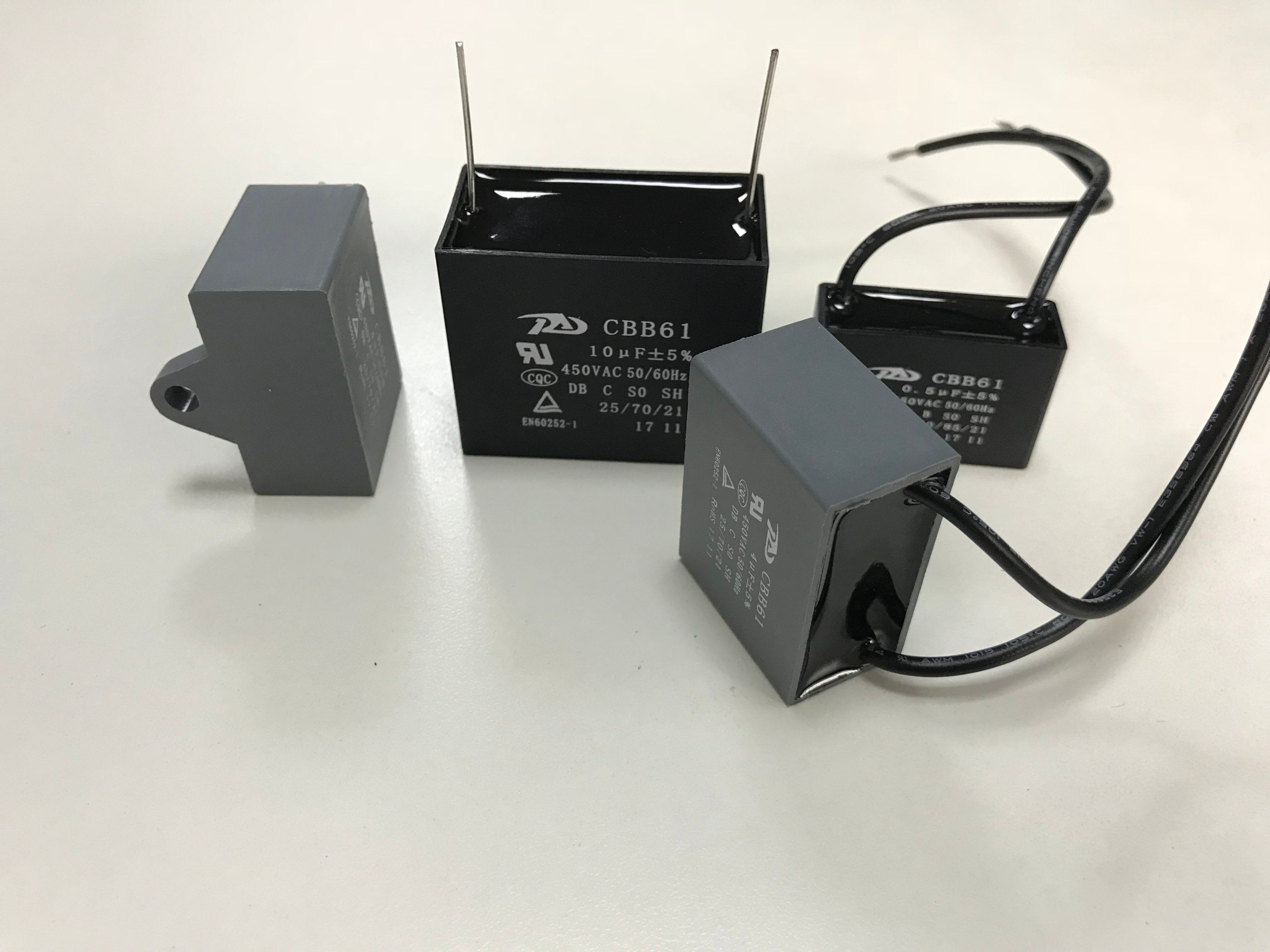 Capacitor Qualifed by UL. TUV. CQC Cbb61