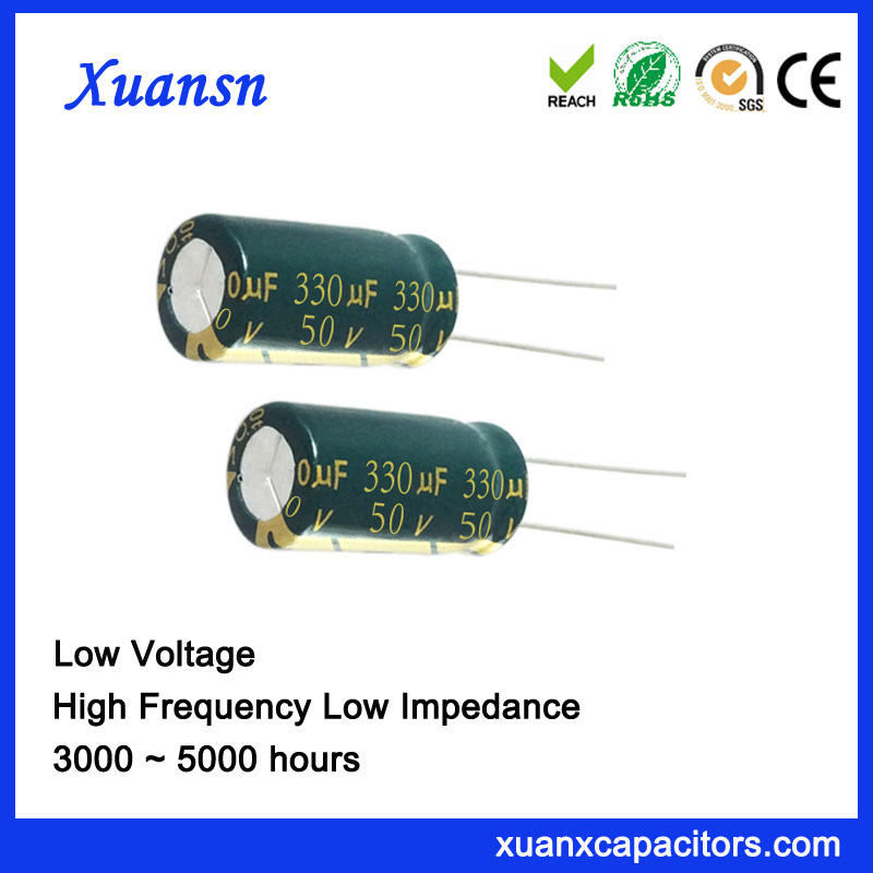50V 330UF High Frequency Best Electrolytic Capacitors for Audio