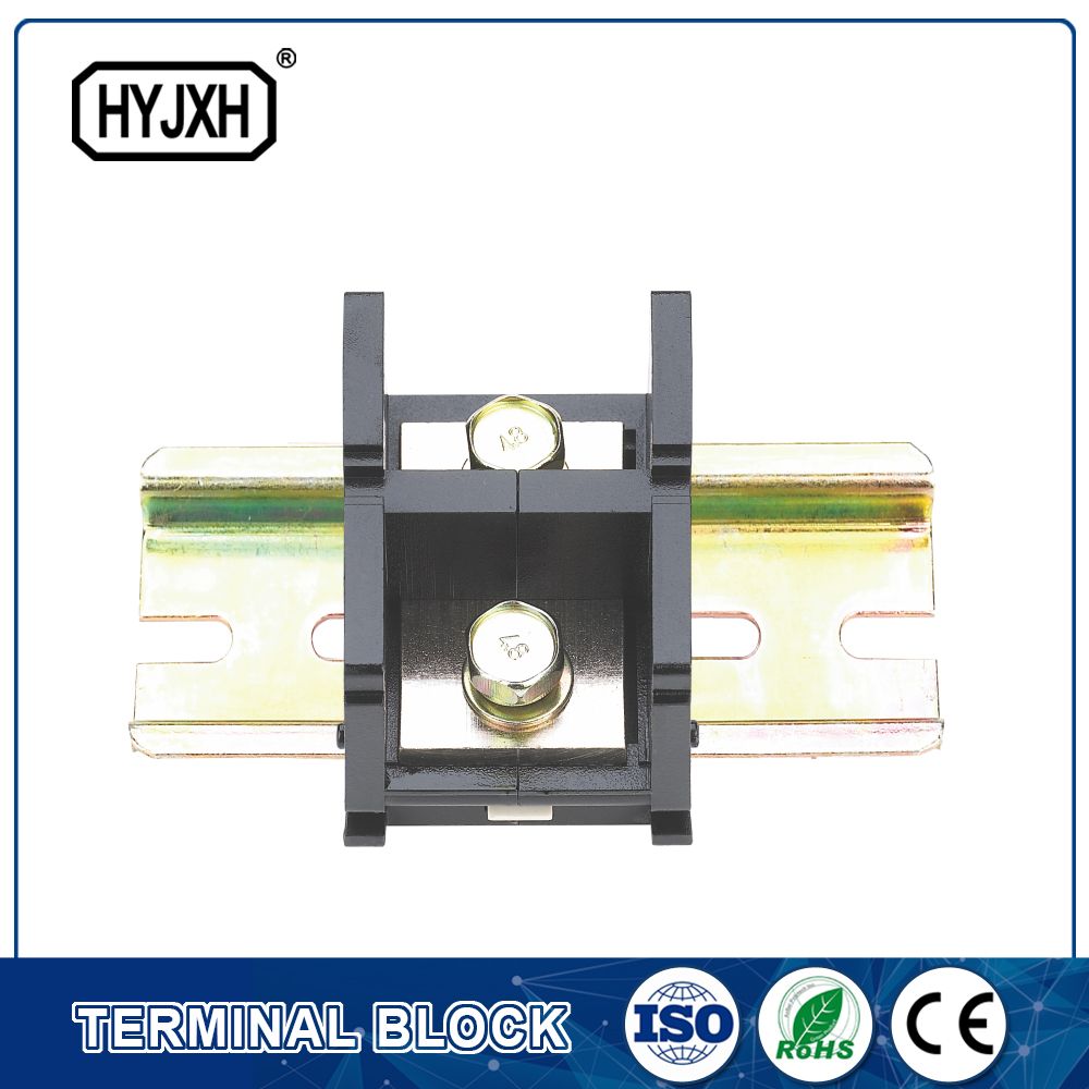 Heavy Current Single Pole Guide Rail Type Terminal Block