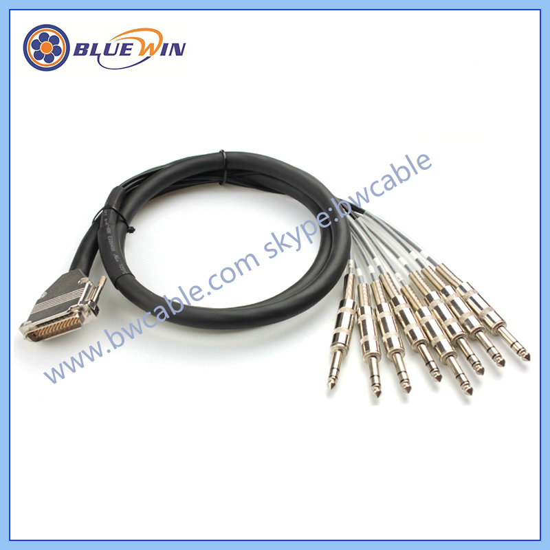 Multicore Snake Audio Cable dB25 to 8 Trs