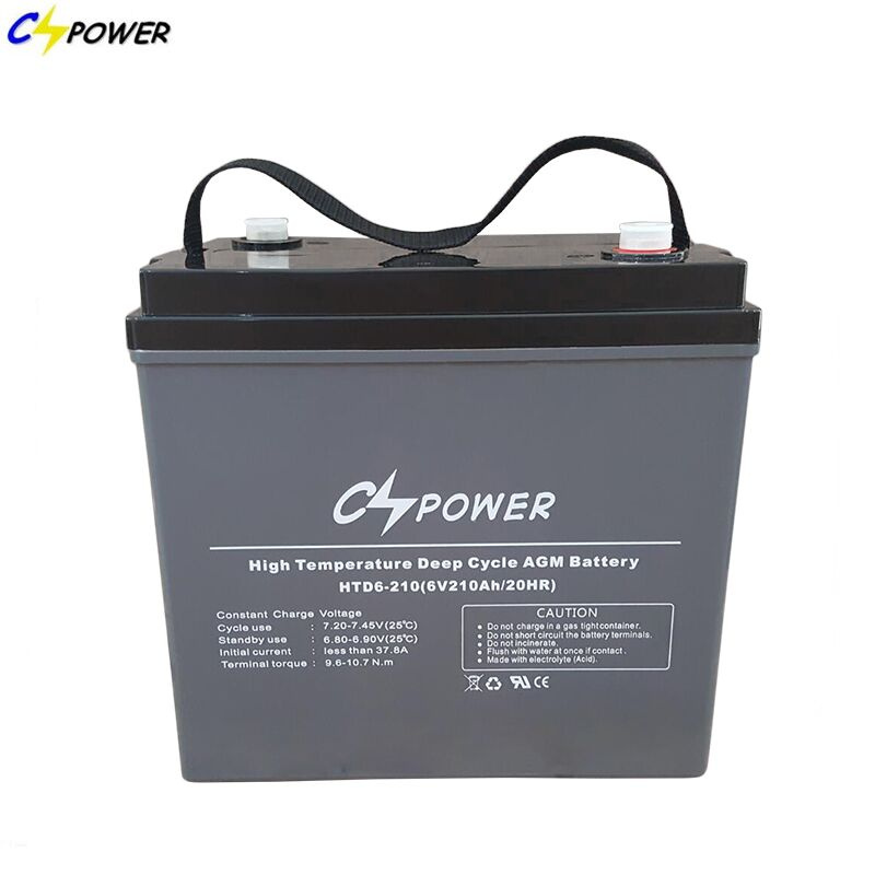 China Truck Gel Battery 6V 210ah