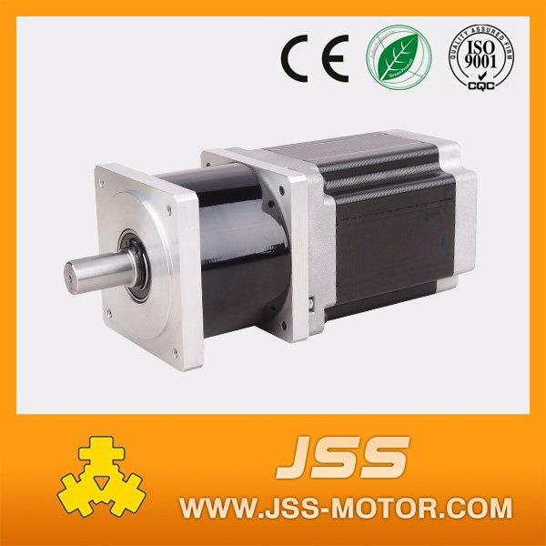 China Factory Neme 34 Geared Stepper Motor with Planetary Gearbox 10: 1 for CNC