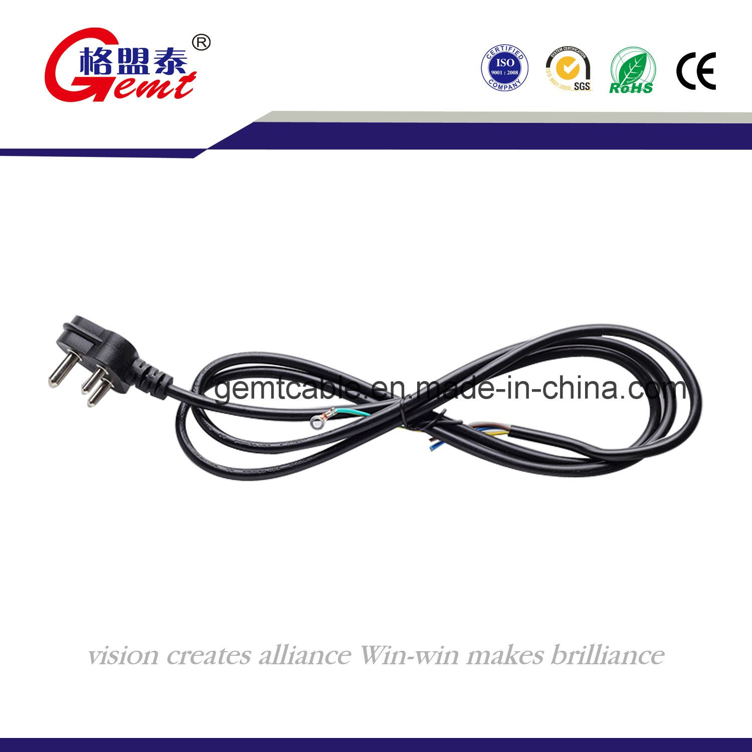 Home Appliance Power Cord Plug South Africa 6A