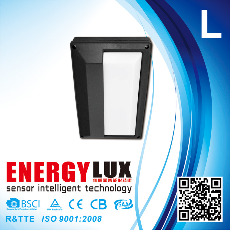 E-L32g IP65 18W Square Shape Dim Motion Sensor Outdoor Light