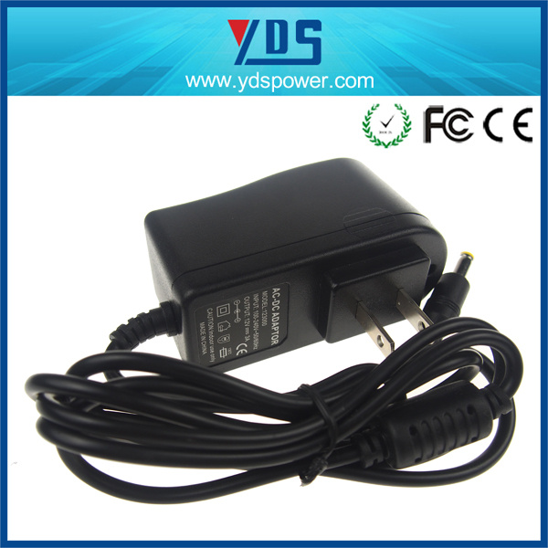 Yus123A Us Plug 12V 3A 5.5*2.5 Wall Plugin Charger