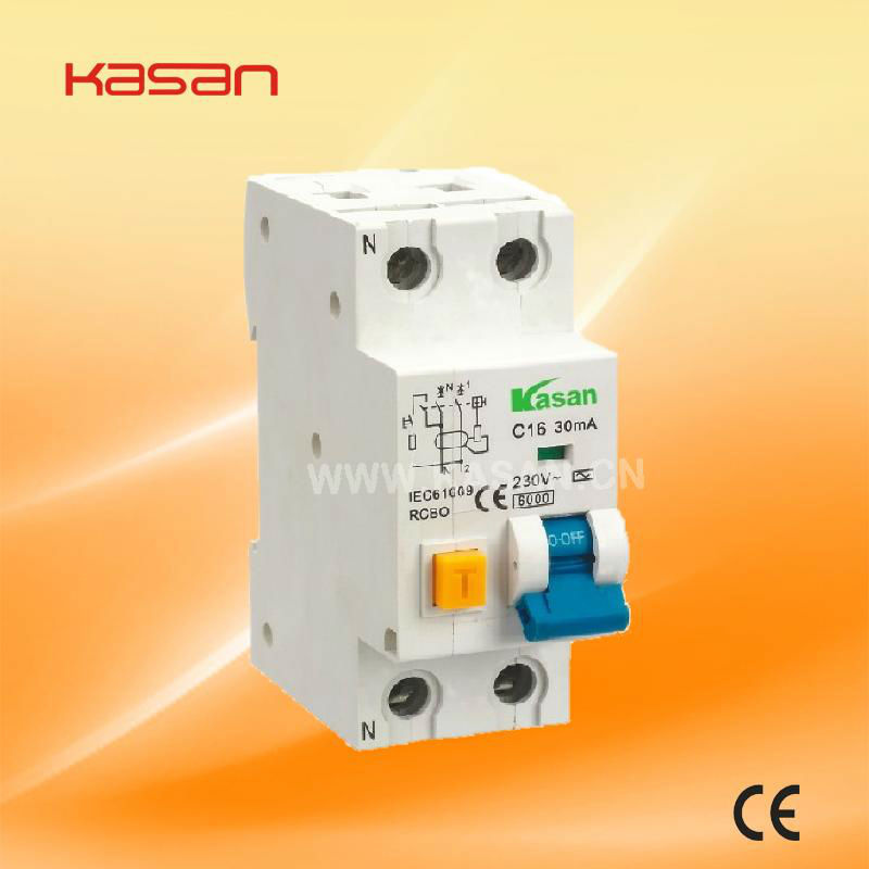 Ymwb8l-40residual Current Operated Circuit Breaker with Overcurrent Protection (Electro magnetic)