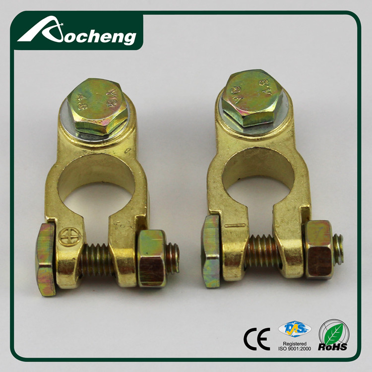 Zinc Plated Brass Wire Harness Battery Terminal