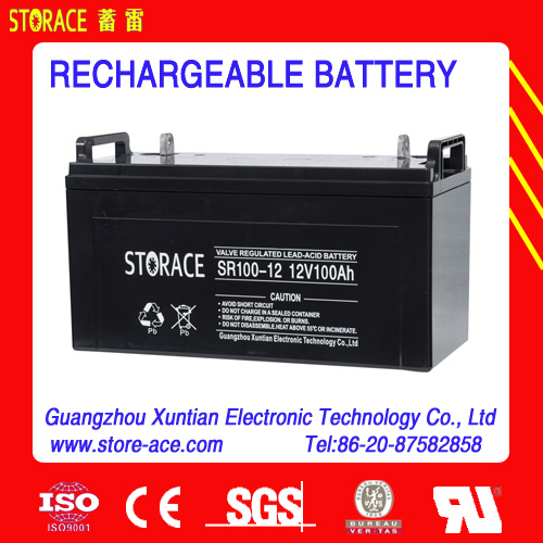 12V 100ah Sealed Lead Acid Solar Battery