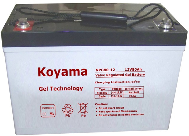 Marine Gel Battery -12V80AH