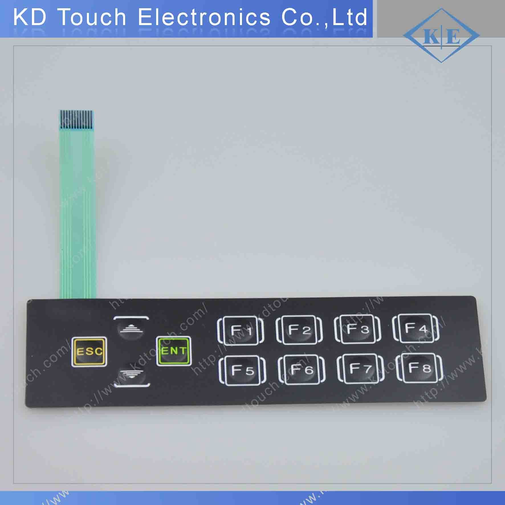 Push Button Dome Embossing Metal Dome Control Panel Switch