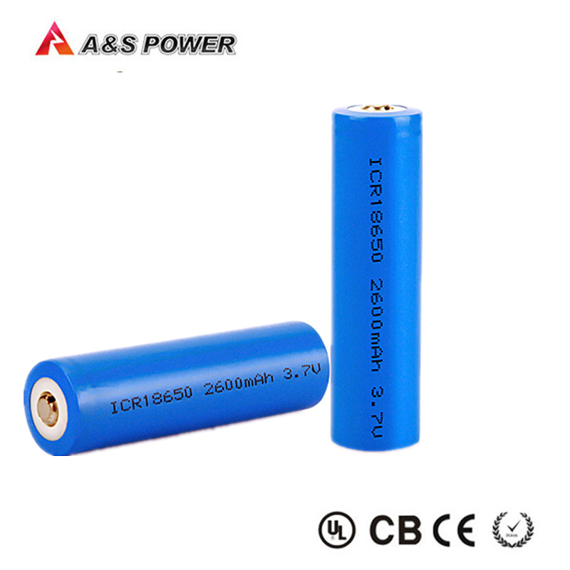 UL CB Ce Bis Rechargeable 2600mAh 18650 Li-ion Lithium Ion Battery