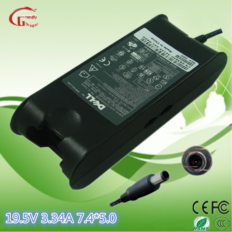  Laptop 19.5V 3.34A 65W Genuine AC Adapter Charger for DELL