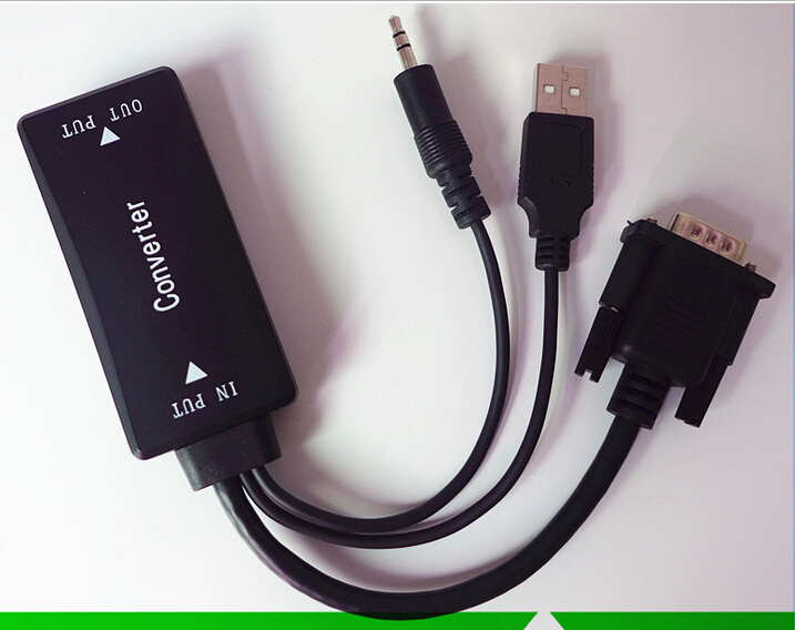 VGA to HDMI Converter Cable Adapter