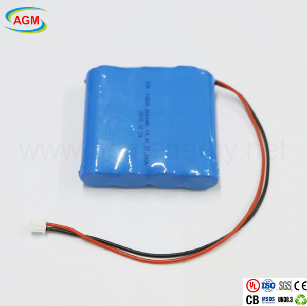 Icr 18650 2600mAh 14.4V 37.44wh Lithium Battery Pack Lithium-Ion Battery