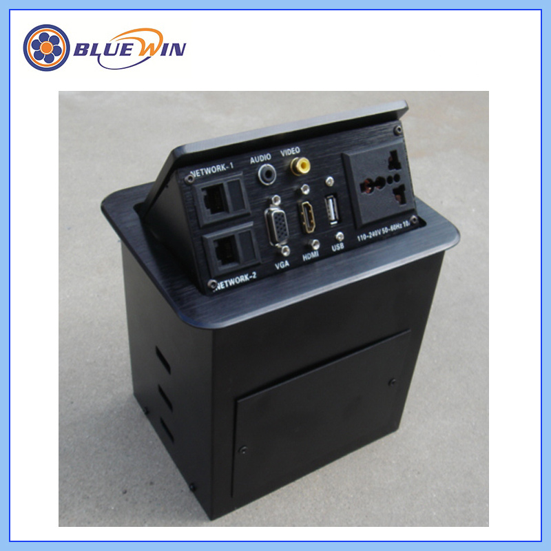 Pop up Desktop Socket for Conference Table Power Outlet