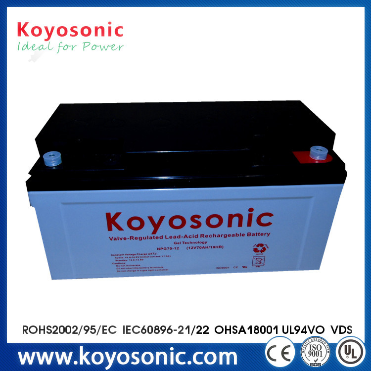 High Quality Long Life Gel Battery 24V Deep Cycle Battery Marine Battery