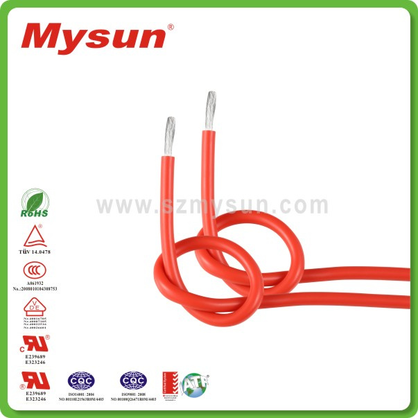 High Temperature Silicone Electrical Wire with House Wiring Materials