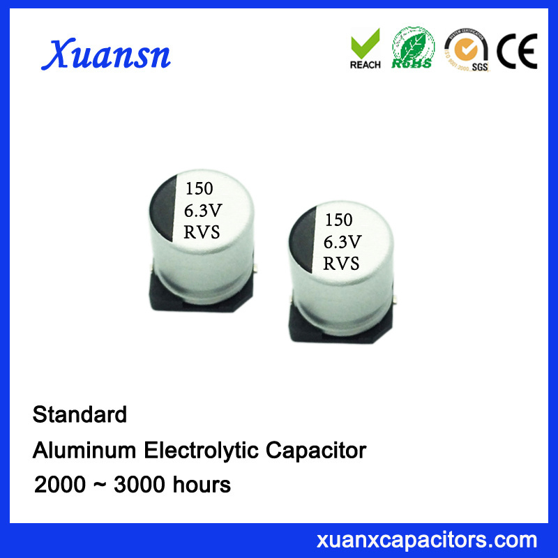 150UF 6.3V General SMD Electrolytic Capacitor Manufacturer