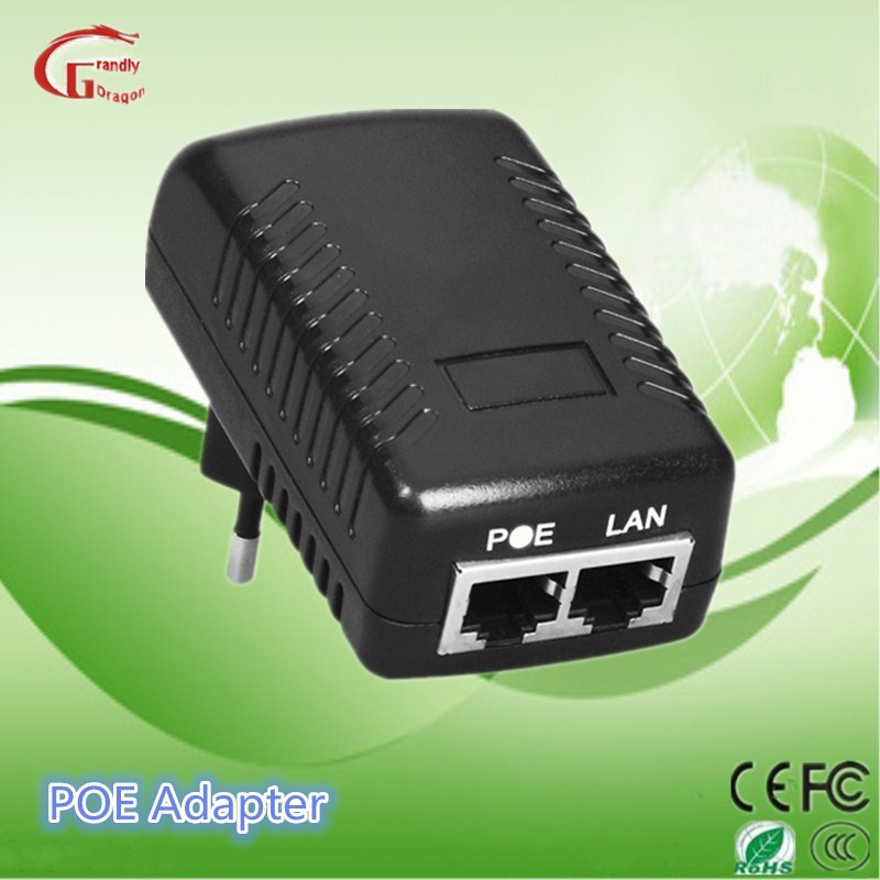 Us EU UK Au Plug 802.3af/at 12V2a Poe Power Injector