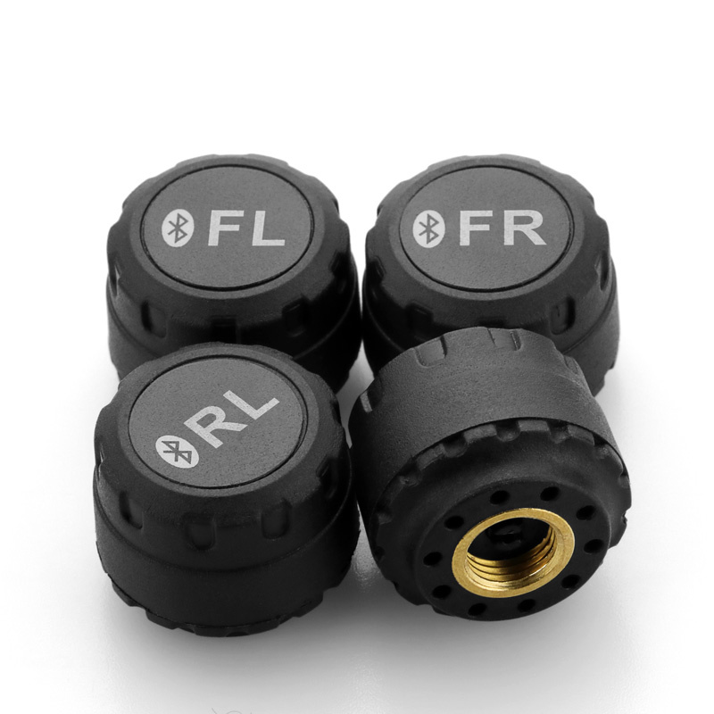 2018 New Smartphone APP Bluetooth Tire Pressure Monitor System TPMS with 4 External Sensors