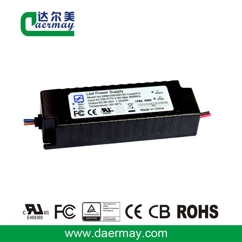 LED Power Supply for Outdoor Light 56W 45V IP65