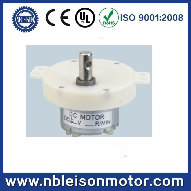 4.5V 6V 12V DC Plastic Gear Motor for DC Fan