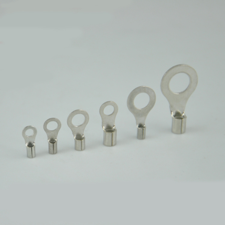 Rnb2 Copper Non-Insulated Ring Bare Terminal, Naked Wire Connector