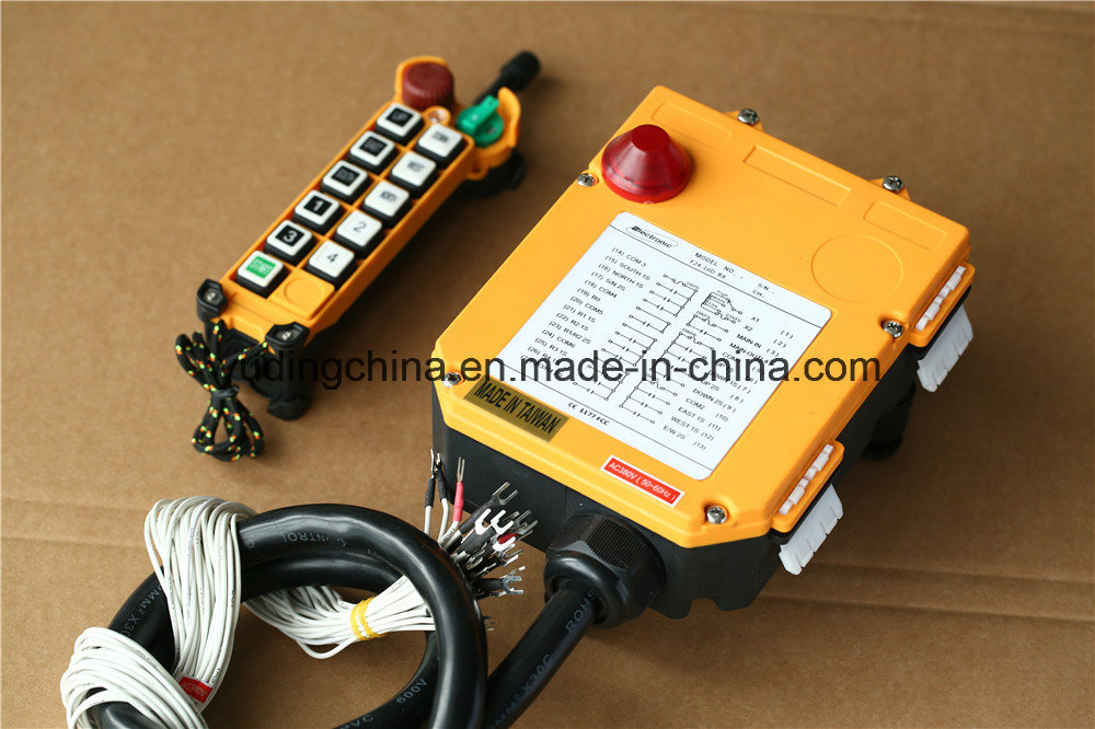 Ce Certificate Double Girder Overhead Crane Radio Remote Control F24-10d