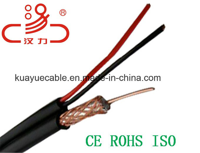 Composite Cable RG6 Coaxial Cable+/2c Power Cable Computer Cable/Communication Cable