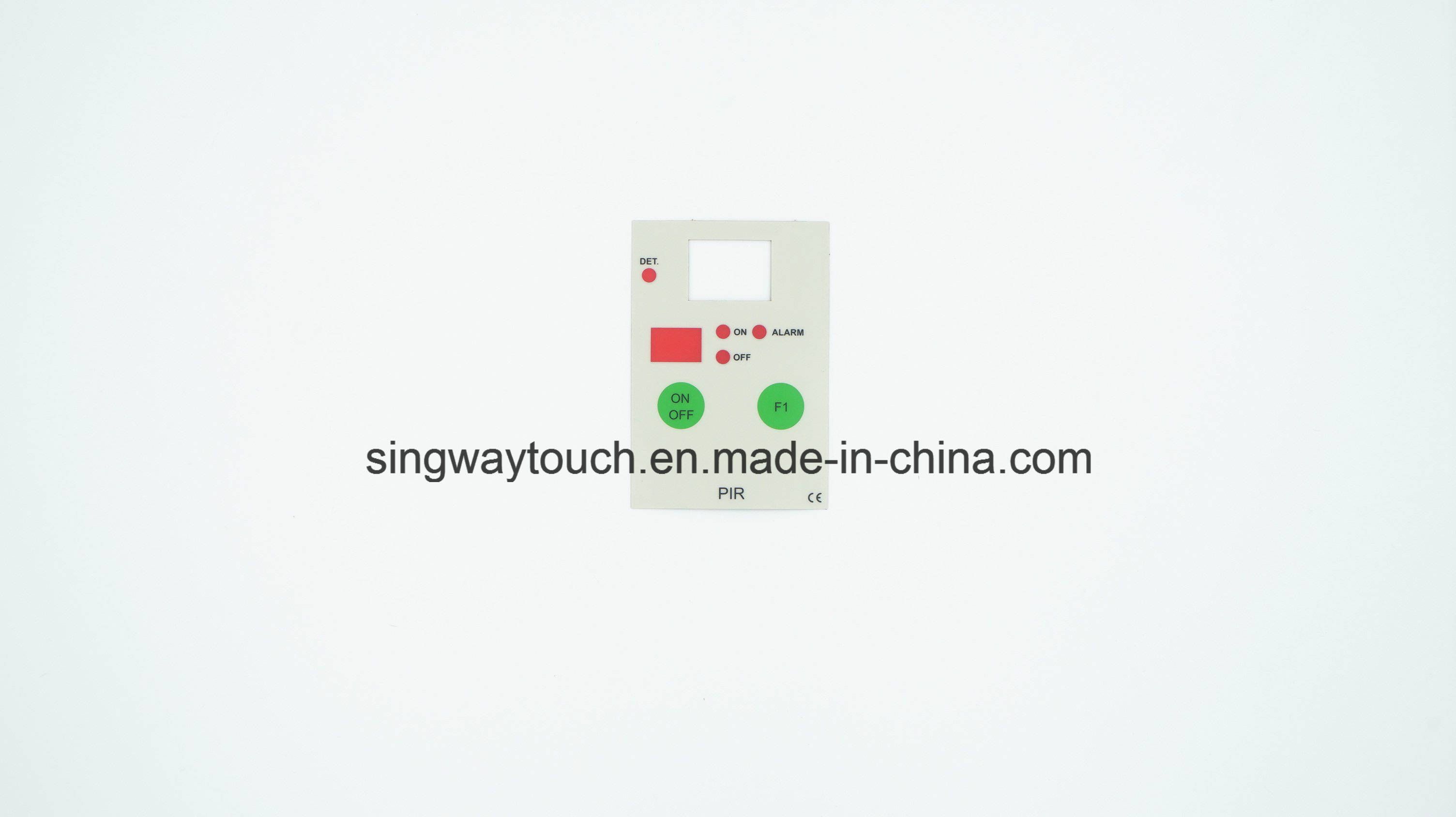 Customized Buttone Pillow Embossed Membrane Switch
