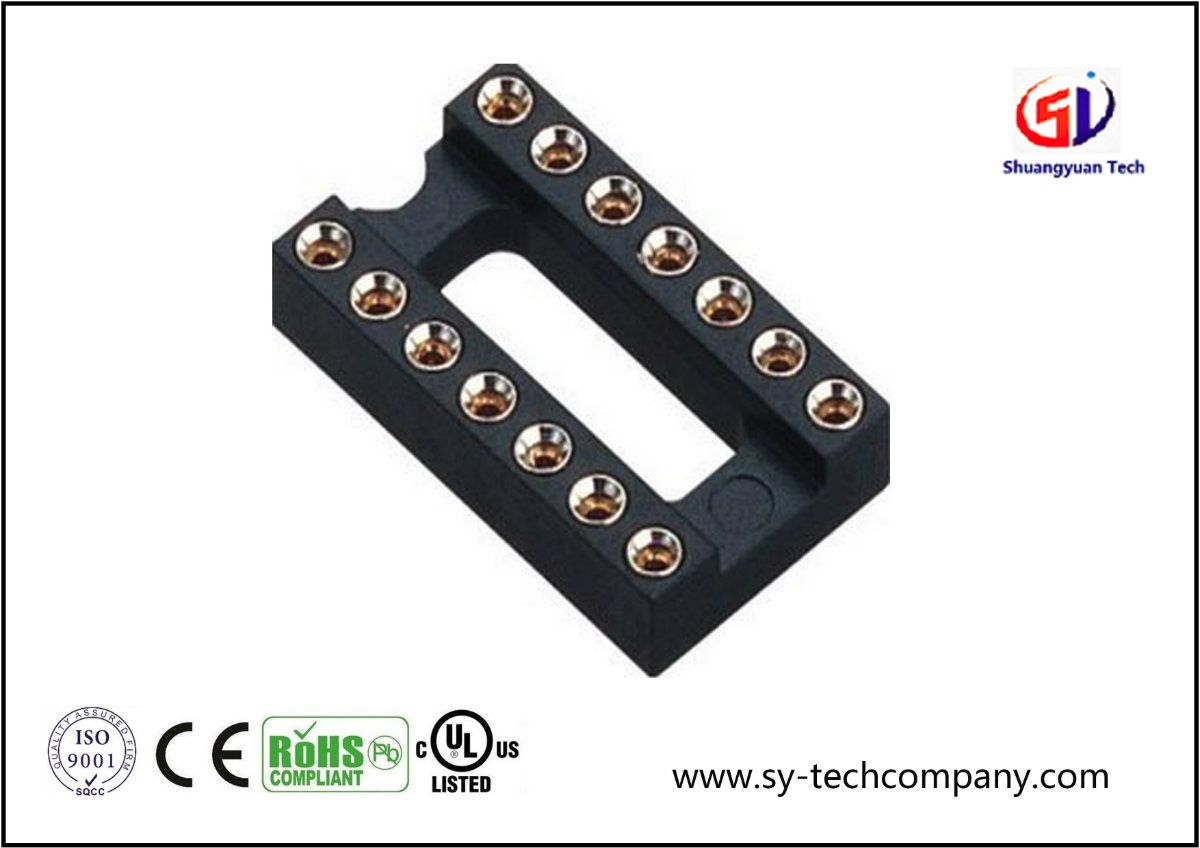 2.54mm IC Socket, Row of Pitch 7.62mm Connector