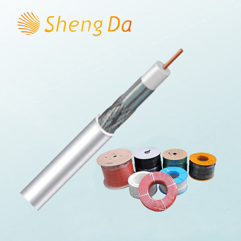 75 Ohm Communication CATV and CCTV Shielded Rg Coaxial Cable