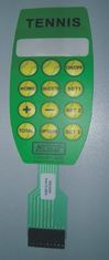 Waterproof Embossed Tactile Membrane Switch Control Panel for Medical Equipment