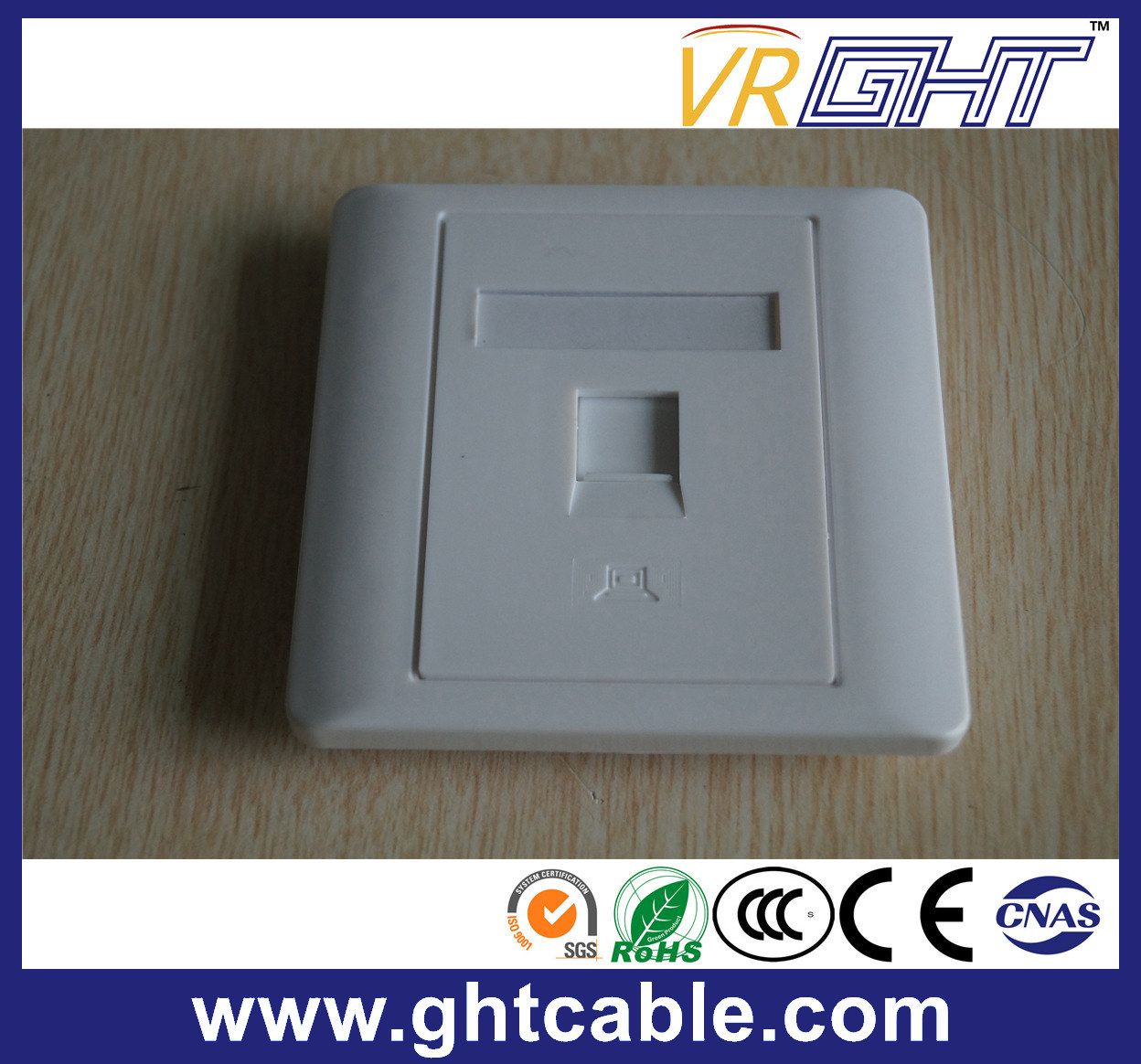 Single Aperture Panel Wall Socket