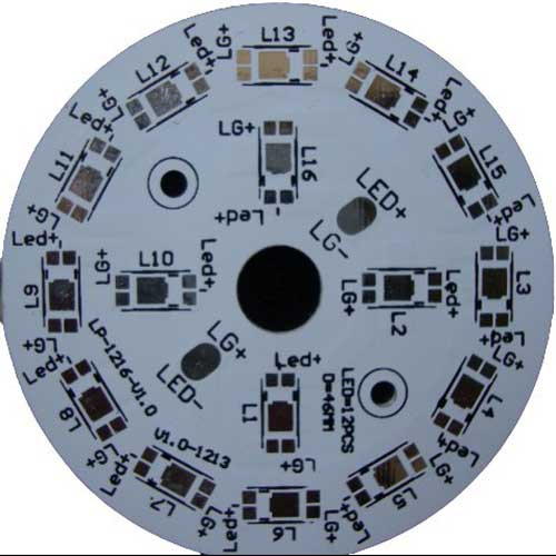 Single Side LED Aluminum Based PCB