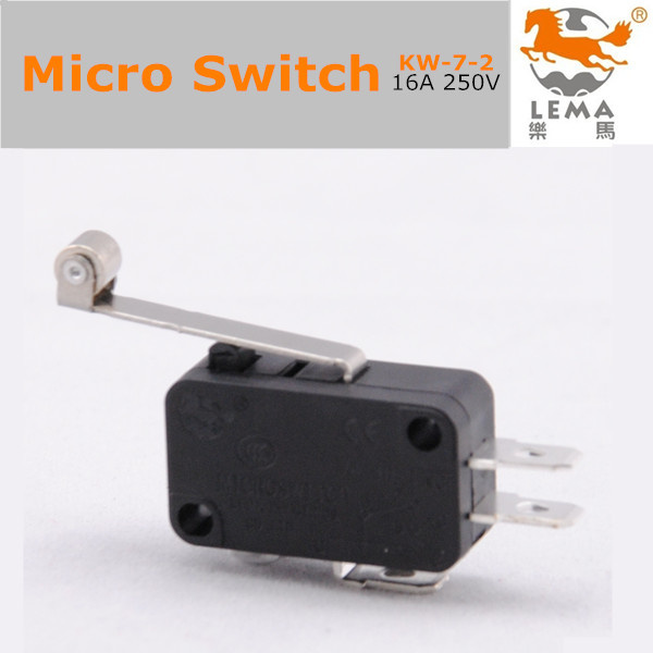 AC T85 8A 250V UL VDE CE Micro Switches Kw-7-2