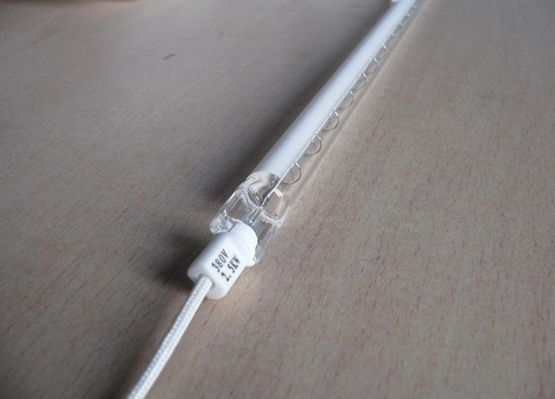 White Reflectre Infrared Heating Tube