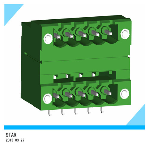 Electrical 5.08pitch 5way Plug in Terminal Blocks