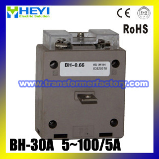 (BH 0.66 30A) 50/5A Class 1.0 Current Transformer
