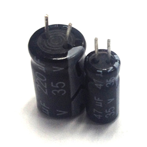 35V Short Lead Aluminum Electrolytic Capacitor 105c
